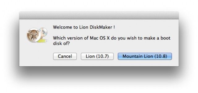 make a bootable lion installer disk from a dmg file
